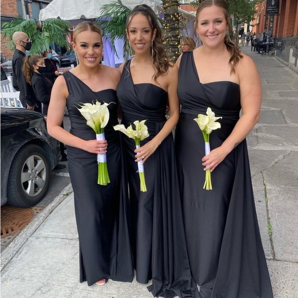 Black Bridesmaid Dress - Picture 10 of 10